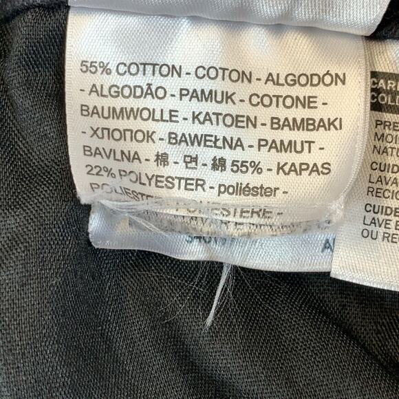 Levis 711 Jeans Womens 29 Black Skinny Stretch Distressed Ripped Pocket Denim - Picture 9 of 9